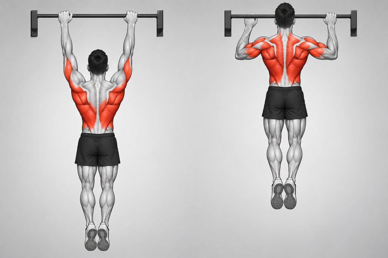 Illustration: Pull-Ups