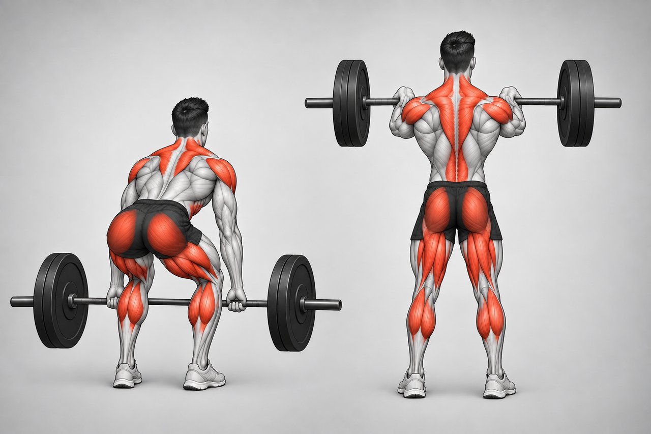 Illustration: Barbell Clean